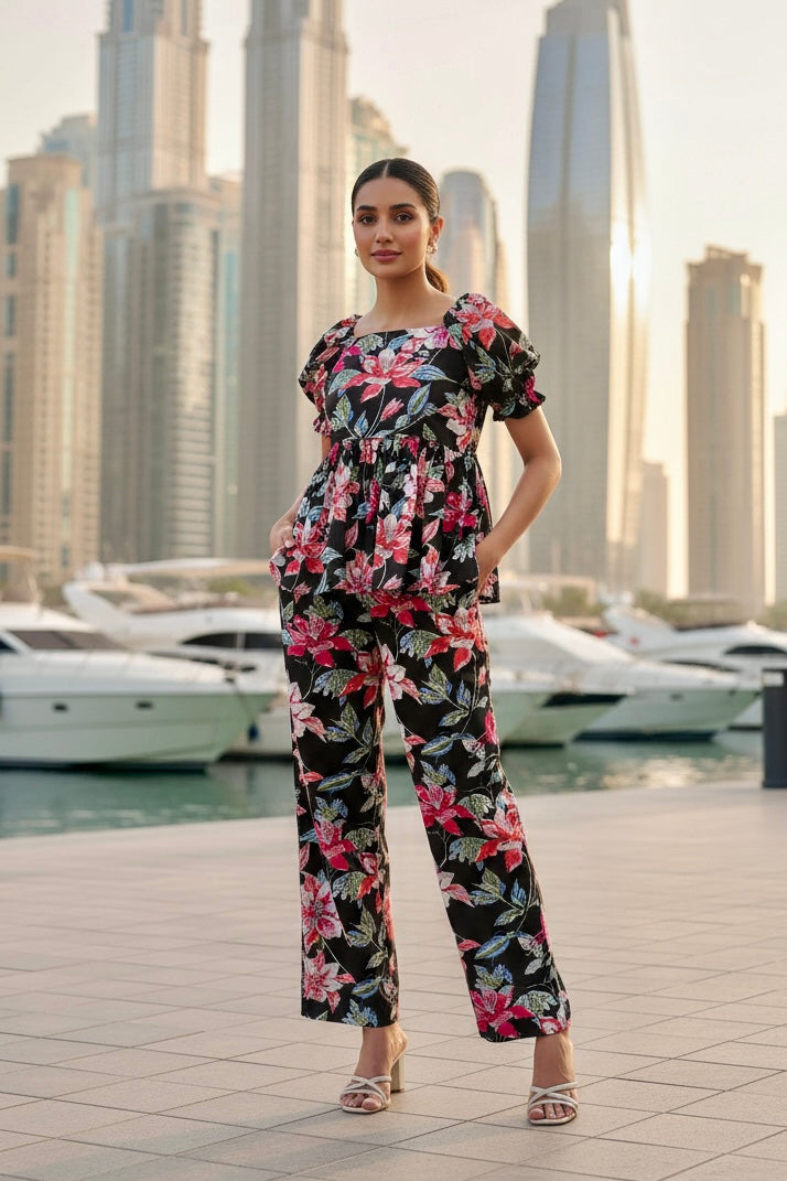 Fiore Follia Cotton Co-ord Set