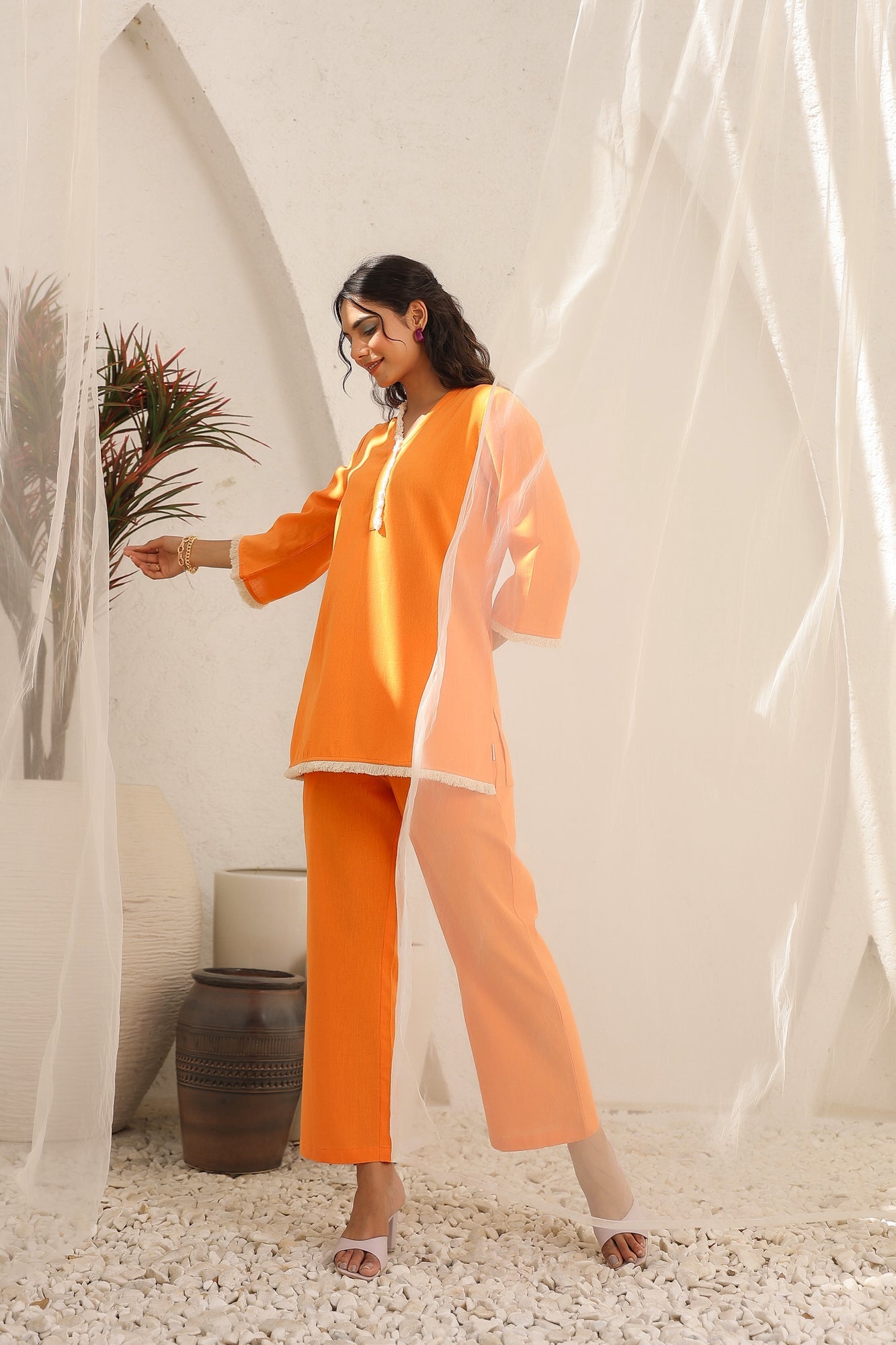 Clementine Cotton Flex Co-ord Set