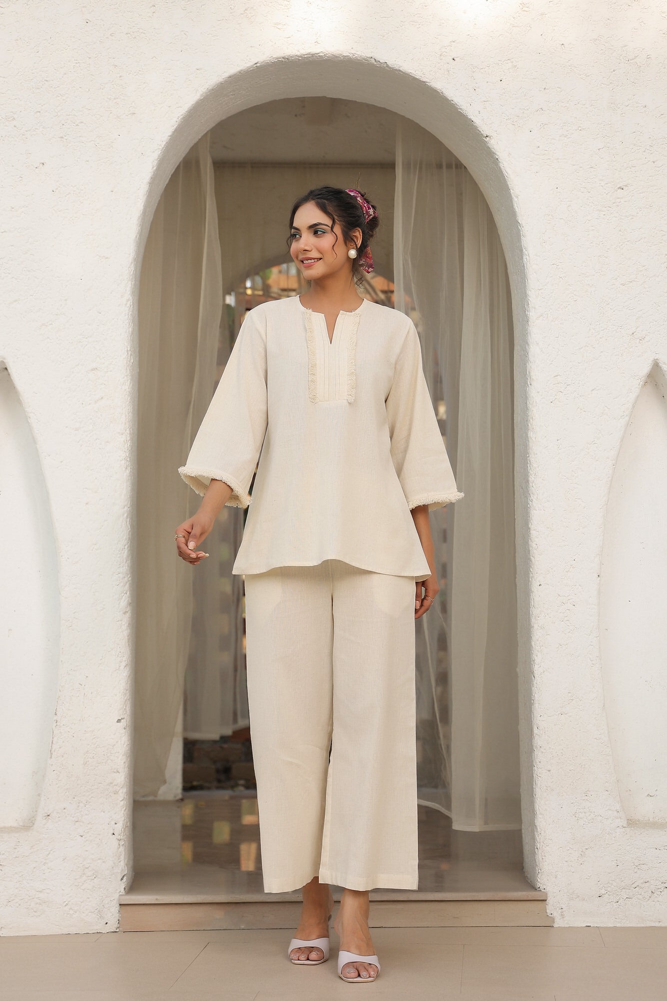 Jade Cotton Flex Co-ord Set