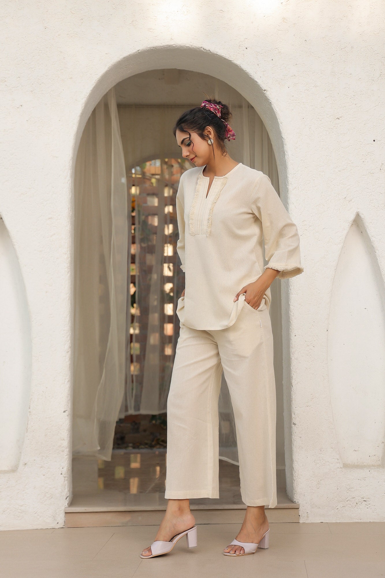 Jade Cotton Flex Co-ord Set