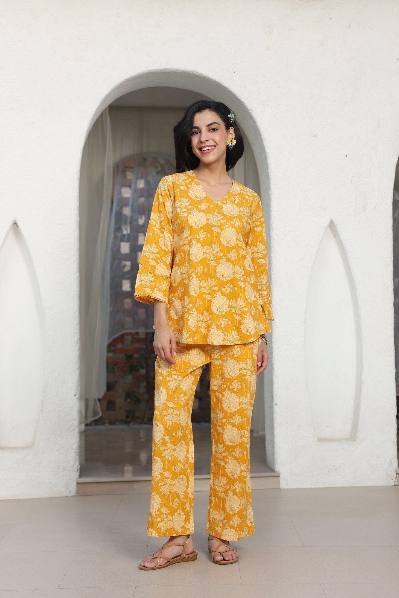 Honey Muse Cotton Flex Co-ord Set
