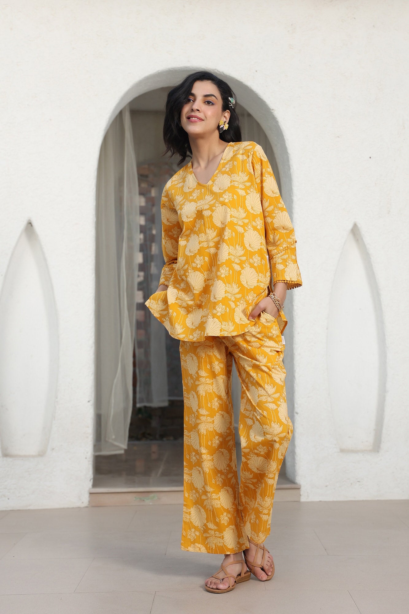 Honey Muse Cotton Flex Co-ord Set