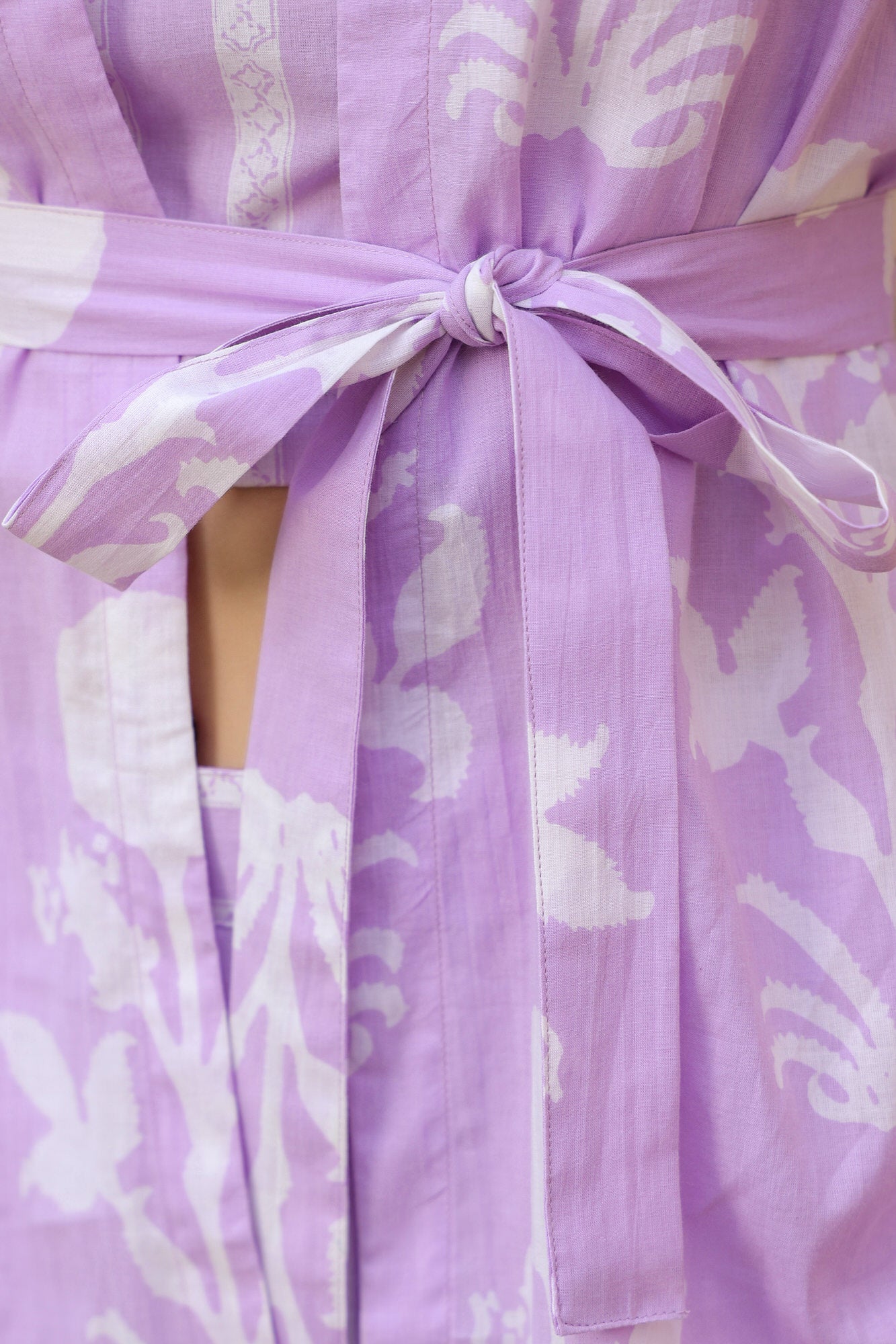 Lilac Labyrinth Cotton Co-ord Set