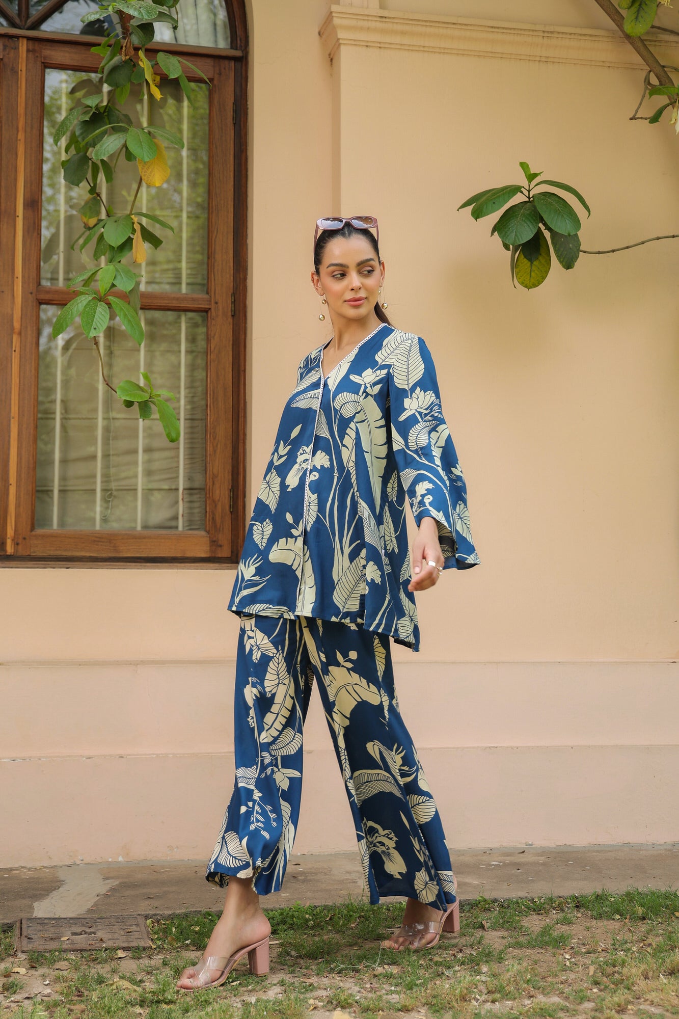 Lunaria Russian Silk Co-ord Set
