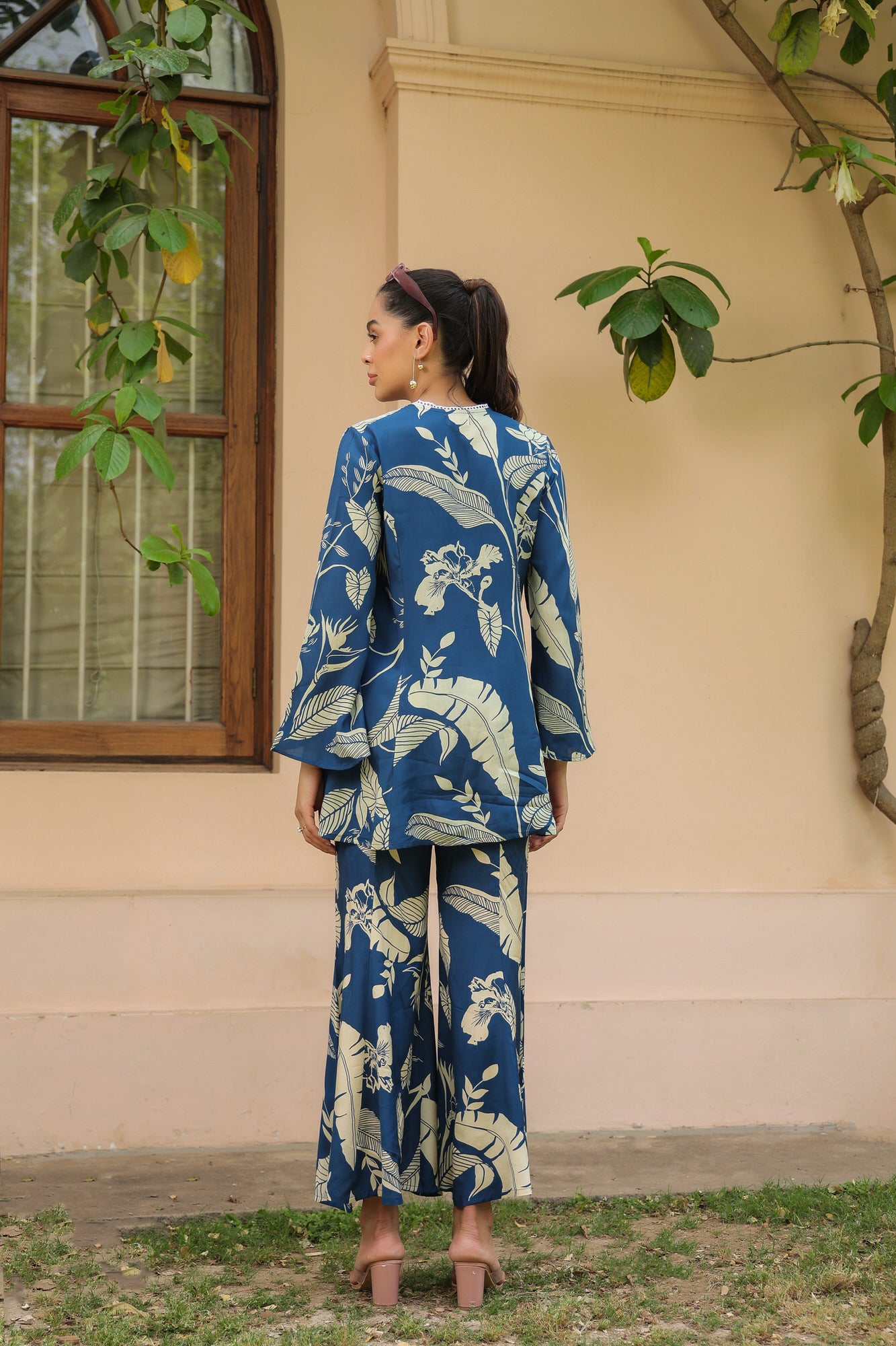 Lunaria Russian Silk Co-ord Set