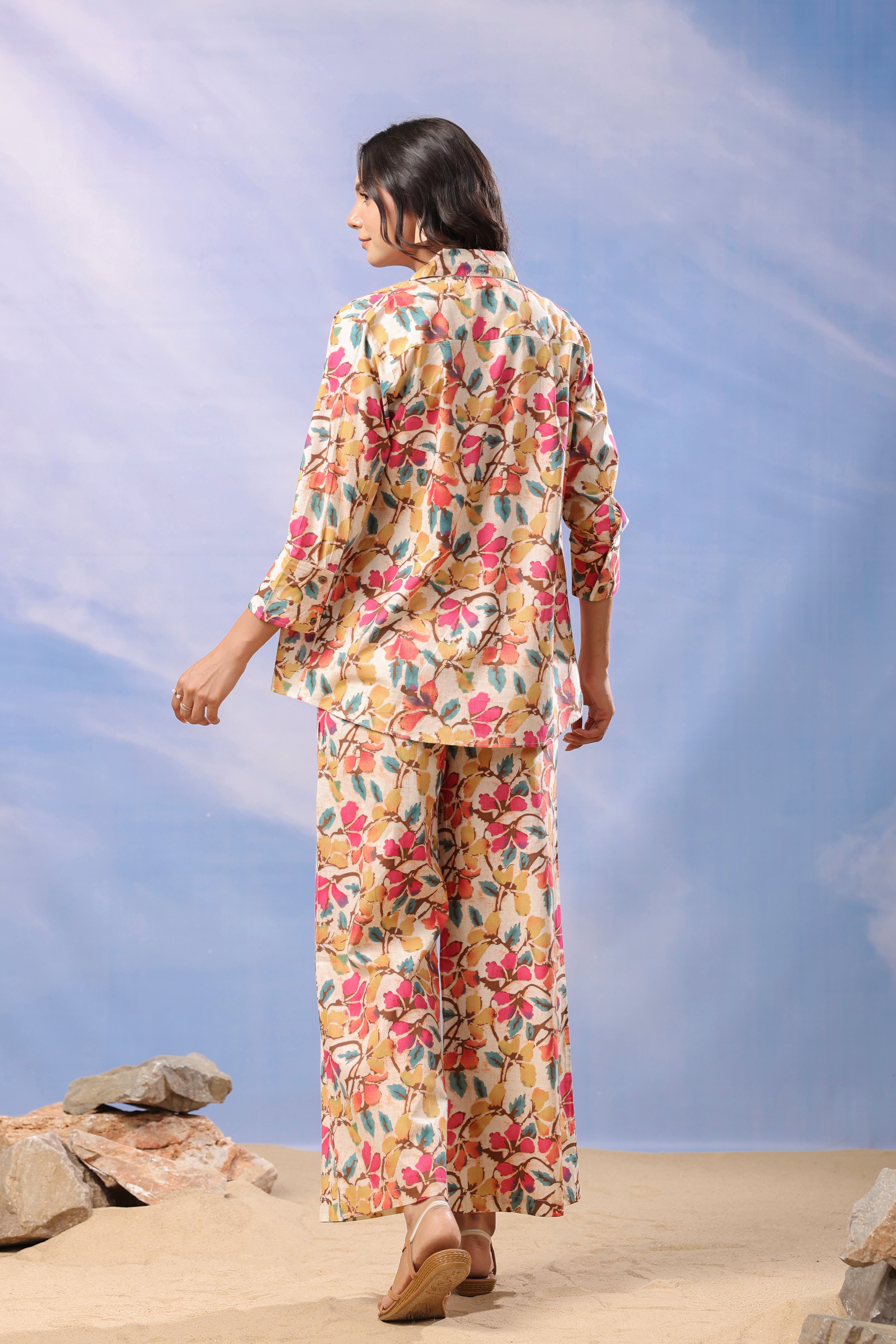 Blooming Panorama Cotton Co-ord Set