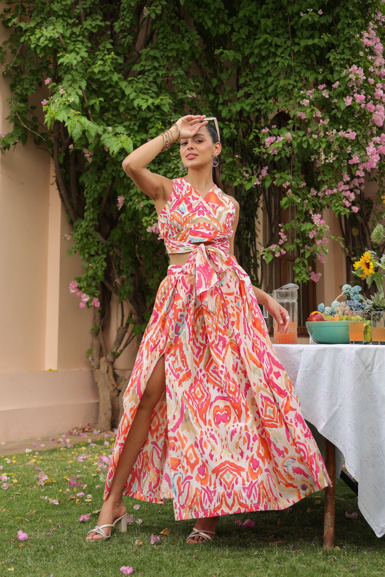 Popsicle Posy Two-Piece Summer Cotton Set