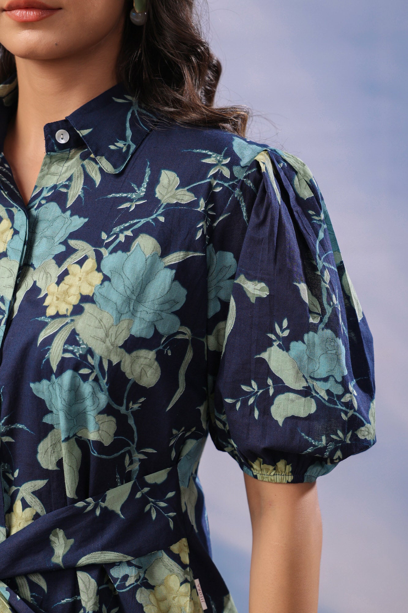 Dark Elegance Cotton Co-ord Set