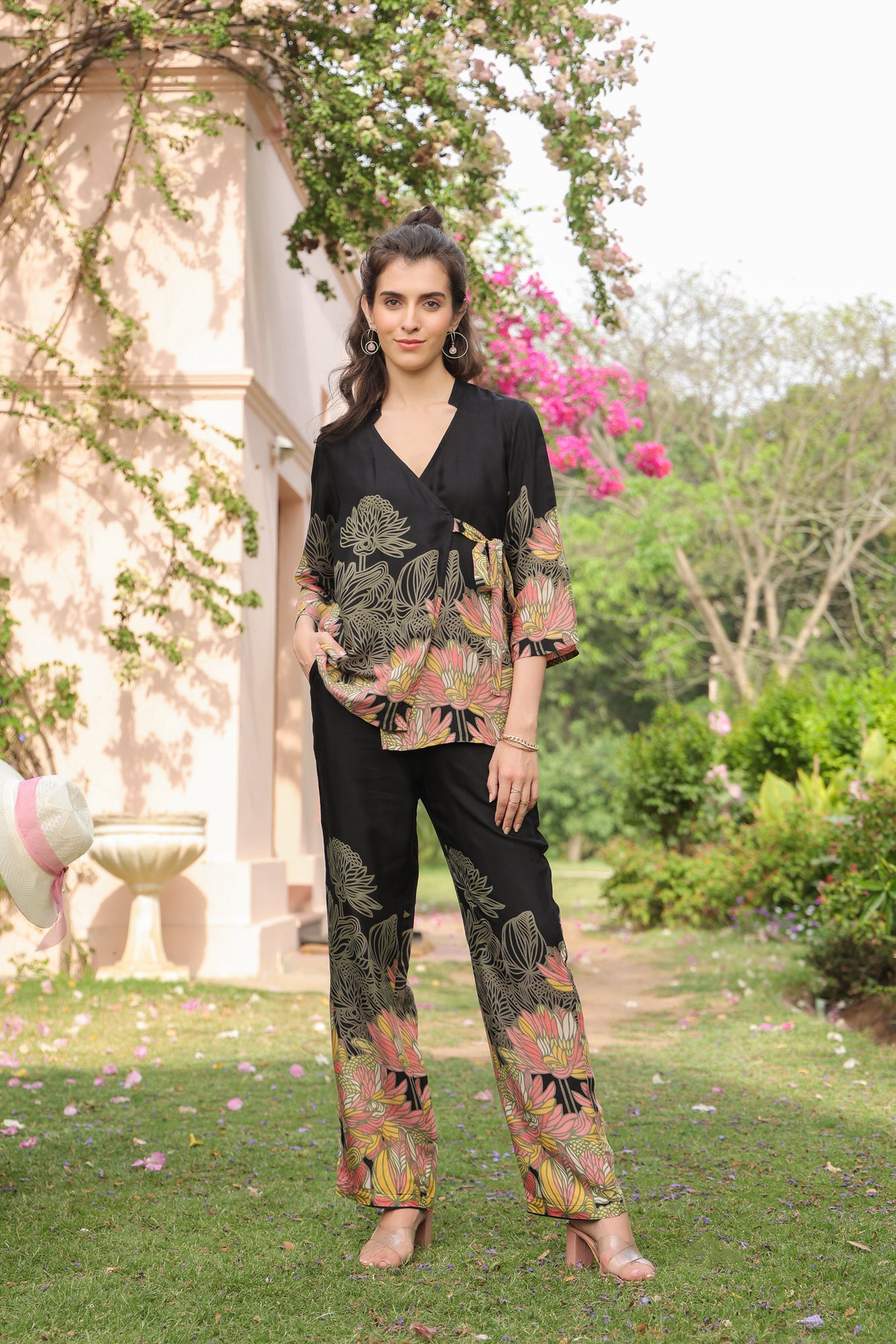 Fleur de Russian Silk Co-ord Set