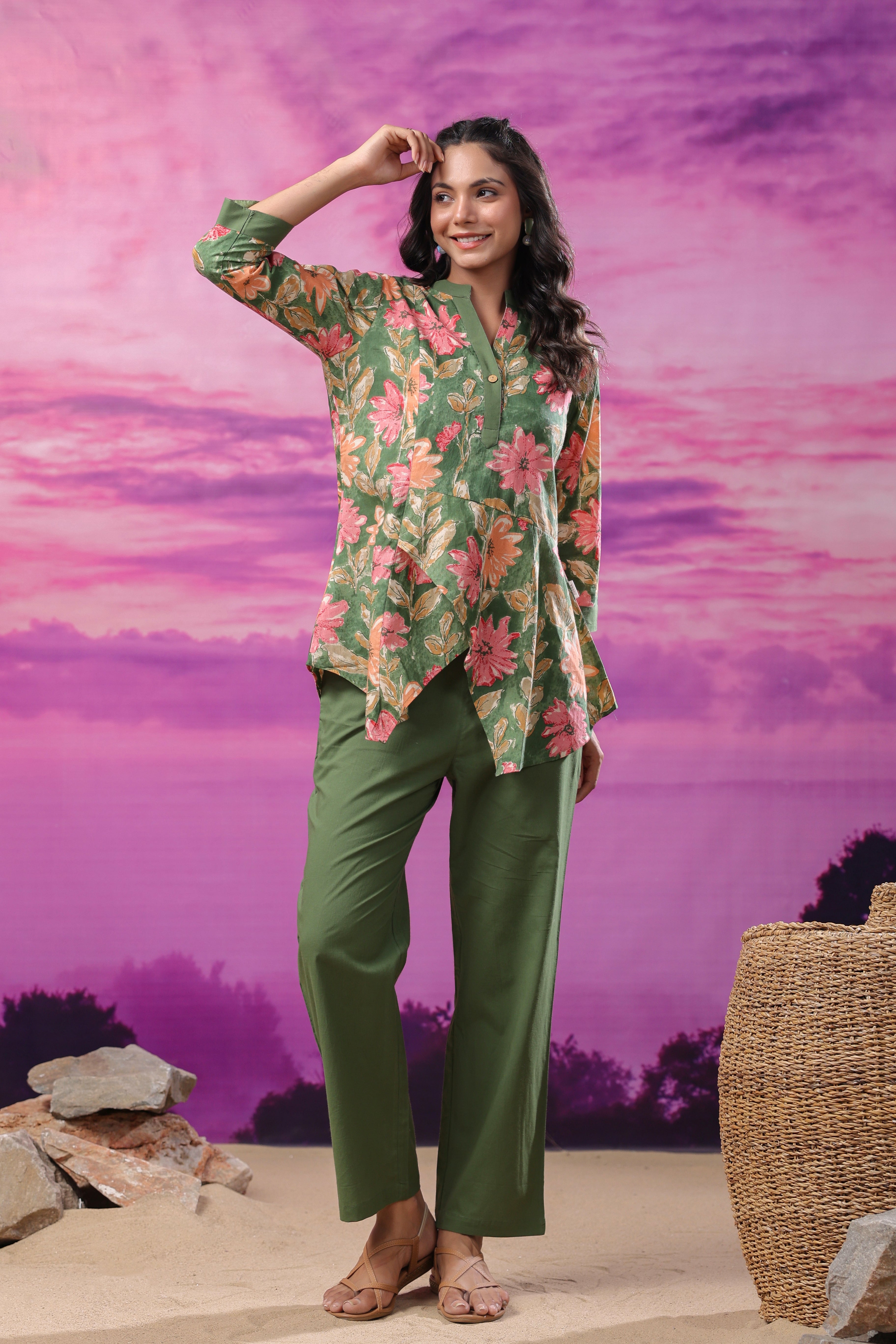Botanical Balance Cotton Co-ord Set