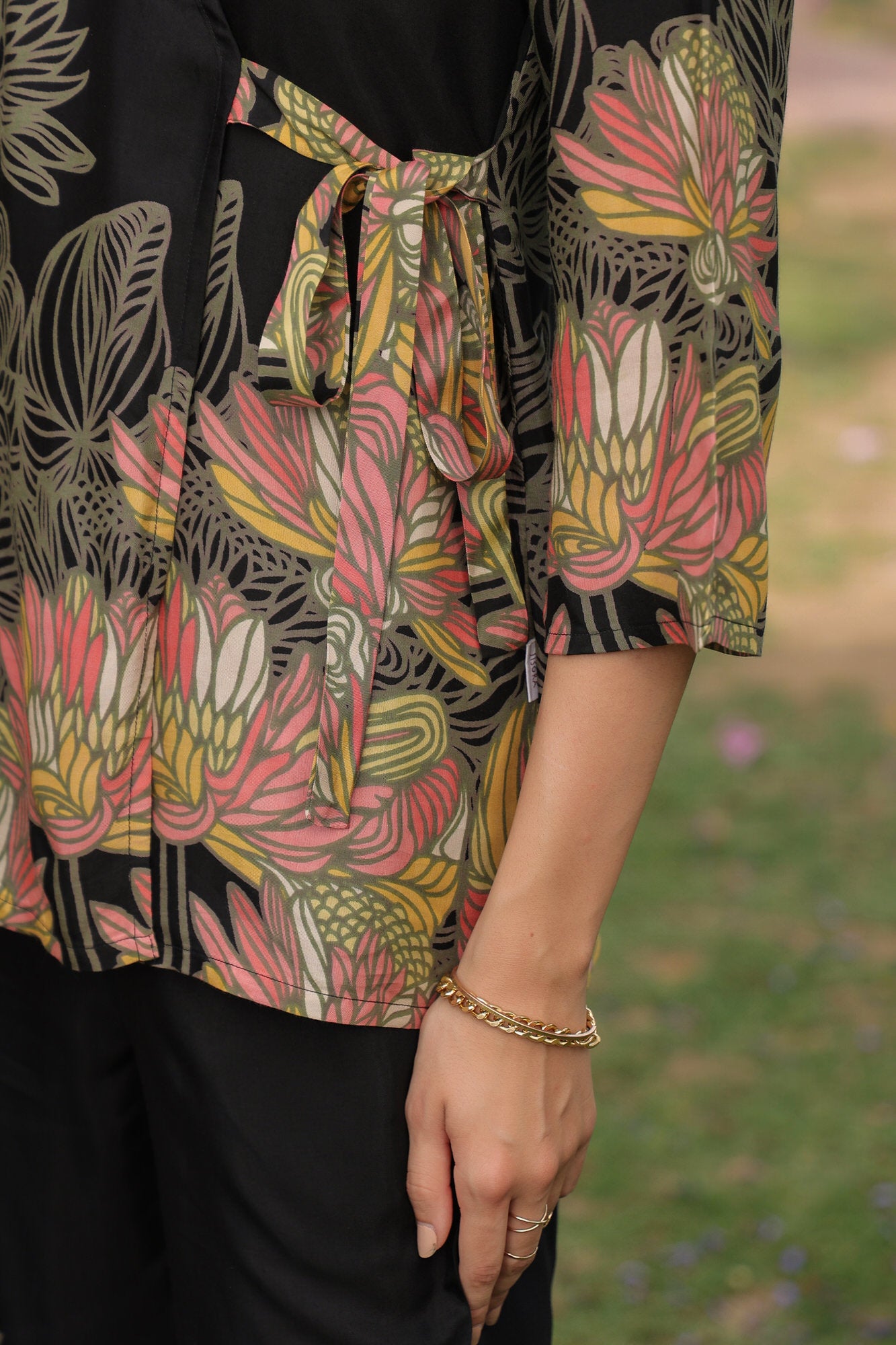 Fleur de Russian Silk Co-ord Set