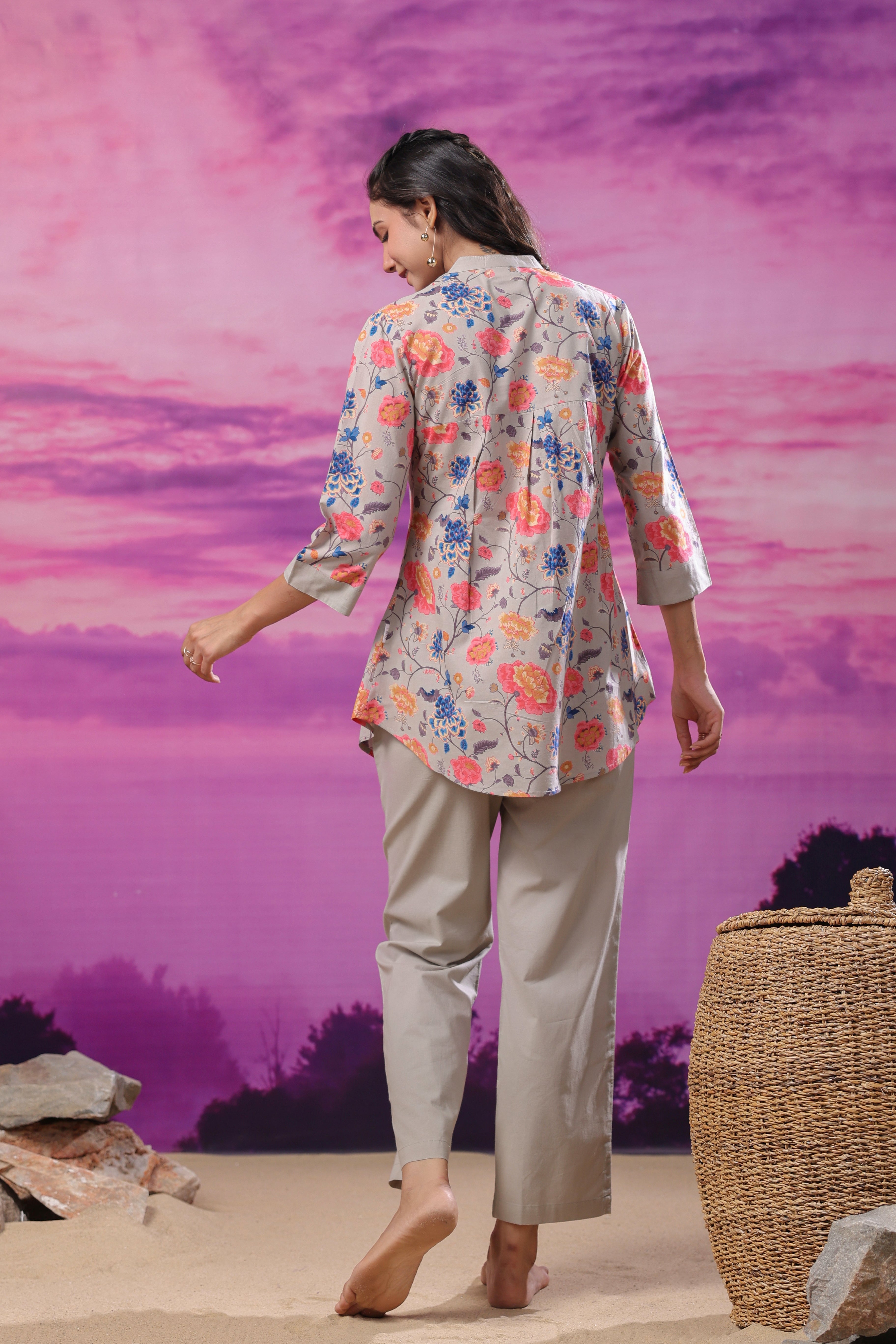 Petal Nebula Cotton Co-ord Set
