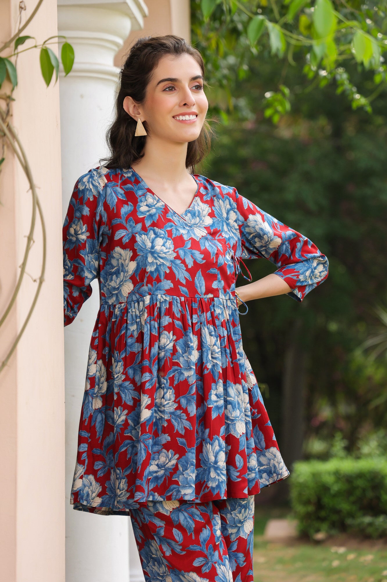 Primaire Papillon Russian Silk Co-ord Set