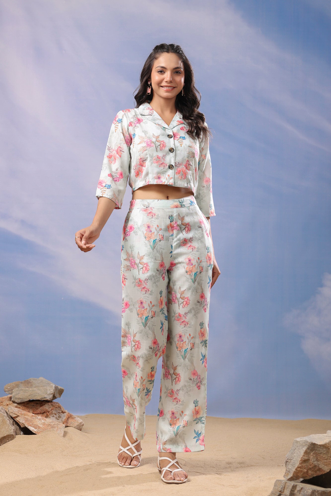 Spring Whisper Cotton Co-ord Set