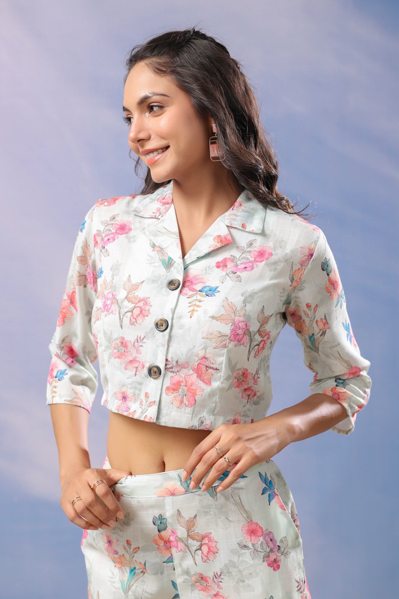 Spring Whisper Cotton Co Ord Set