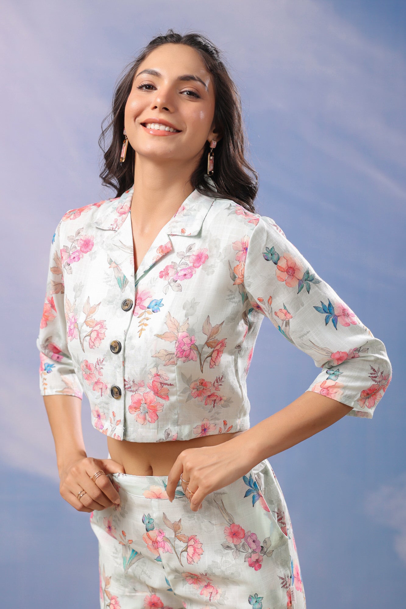 Spring Whisper Cotton Co-ord Set