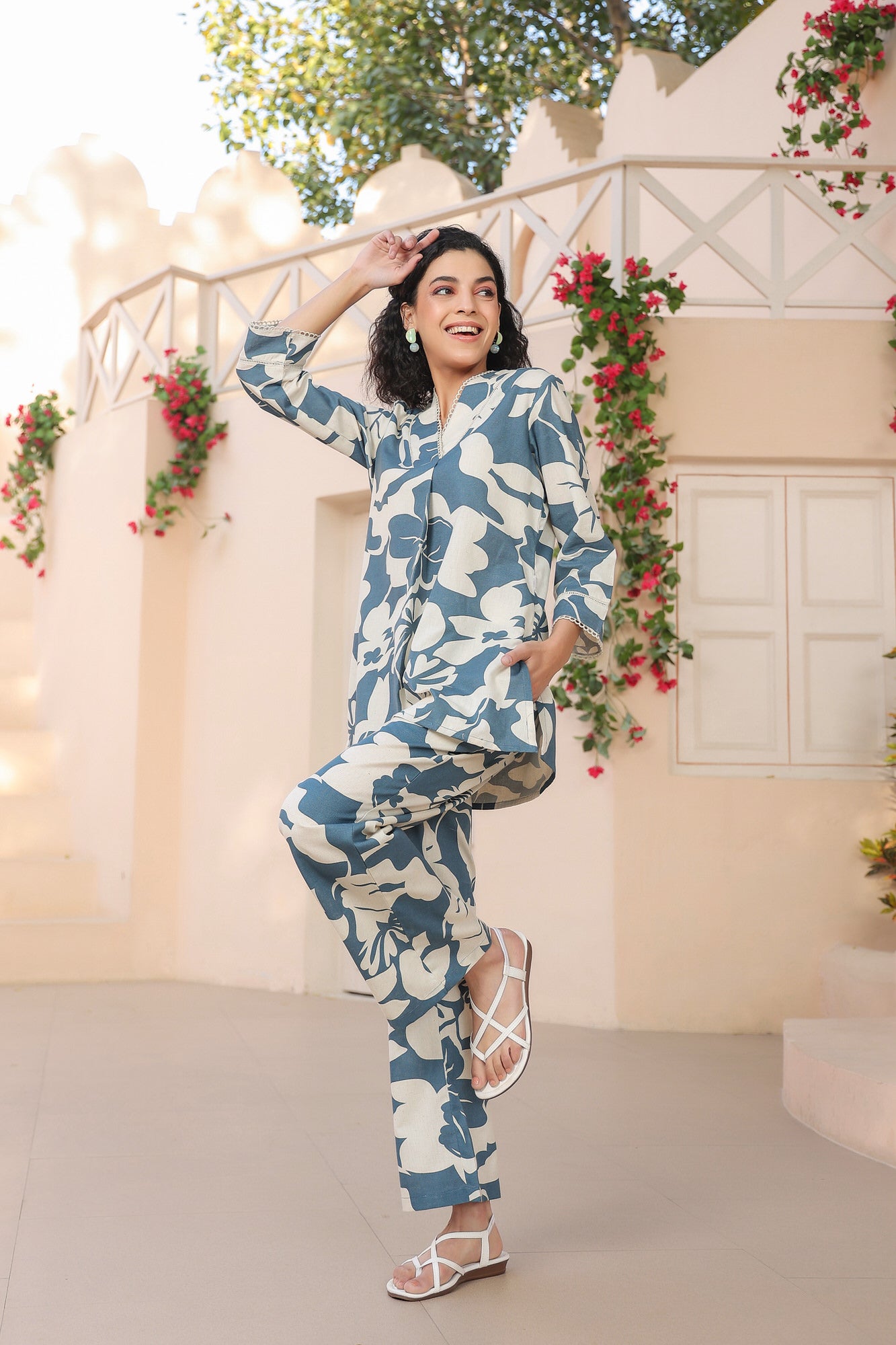 Aura Cotton Flex Co-ord Set