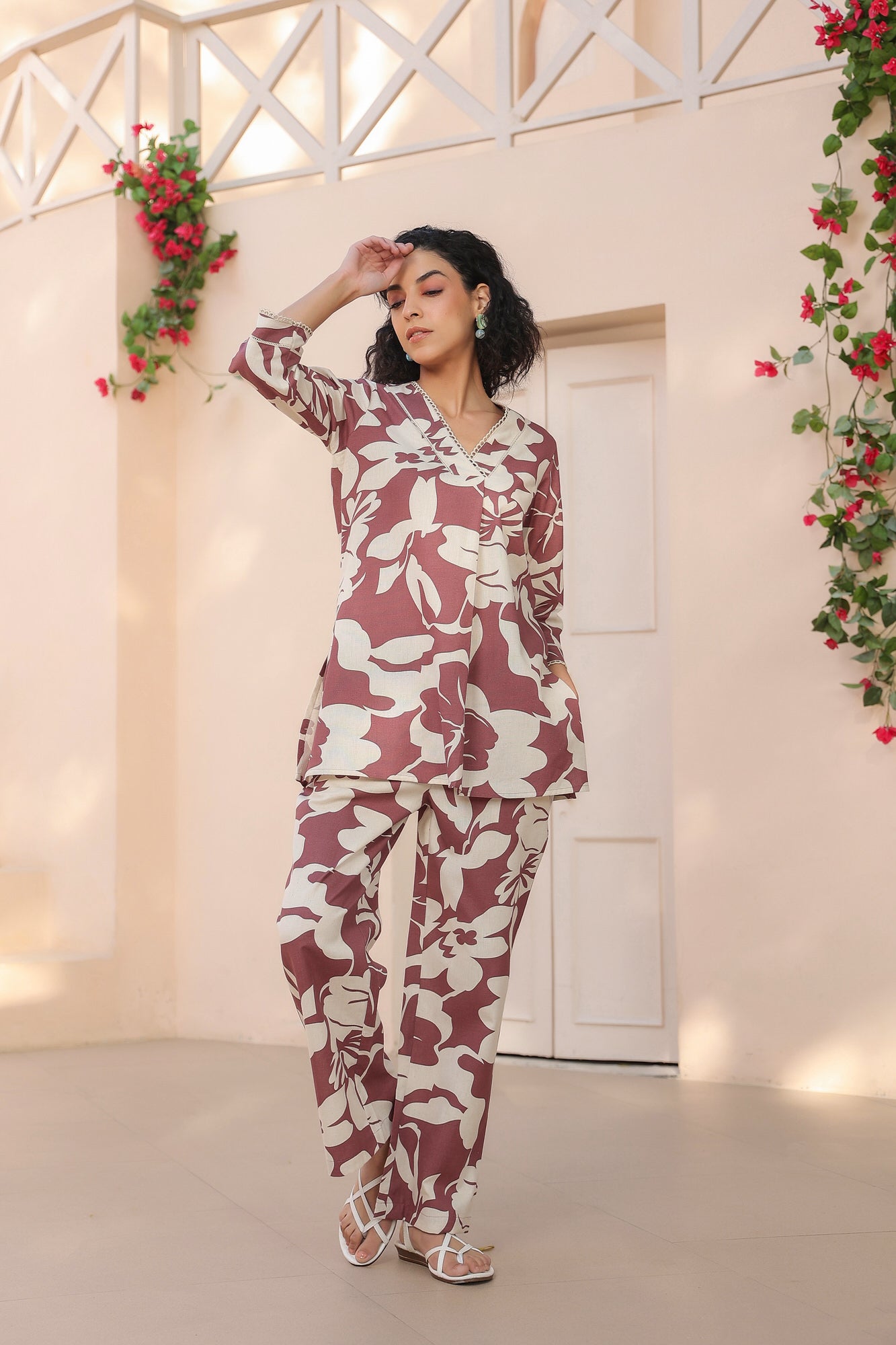 Verve Cotton Flex Co-ord Set