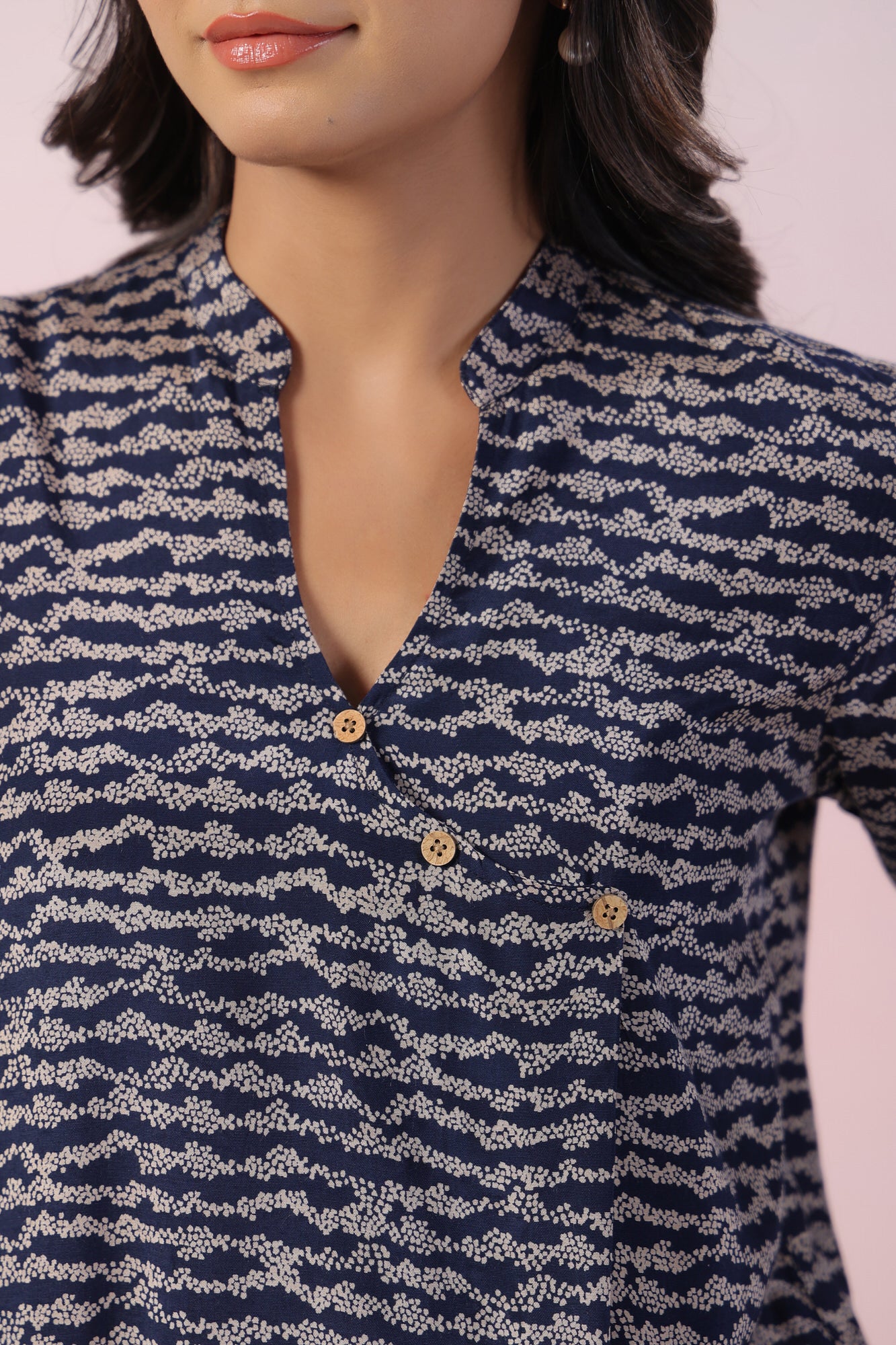 Accordion Russian Silk Co-ord Set