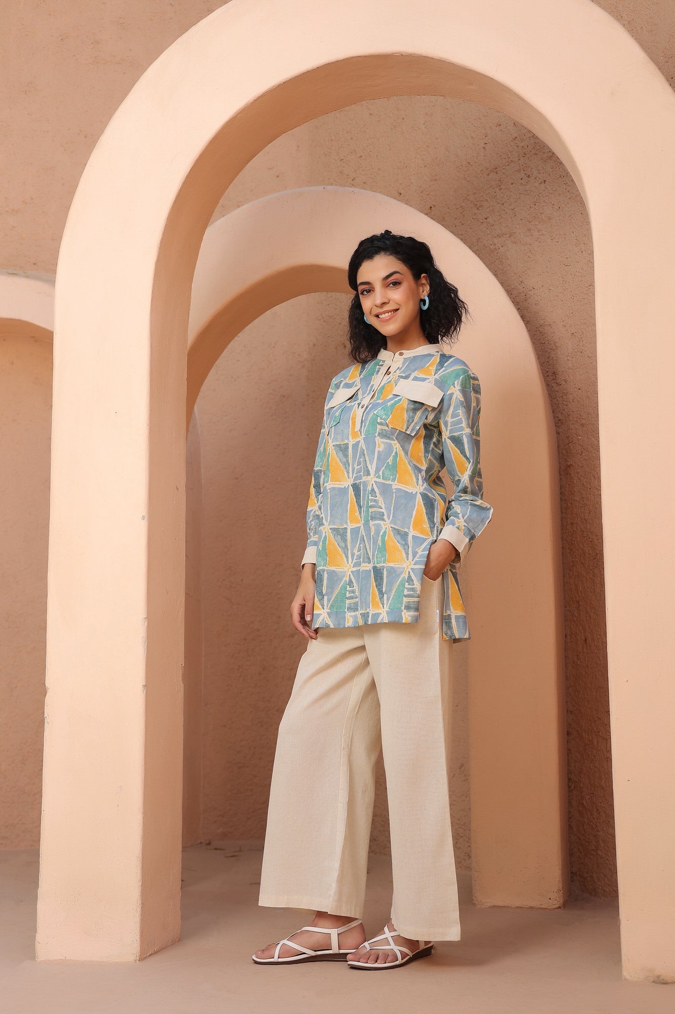 Leonara Cotton Flex Co-ord Set