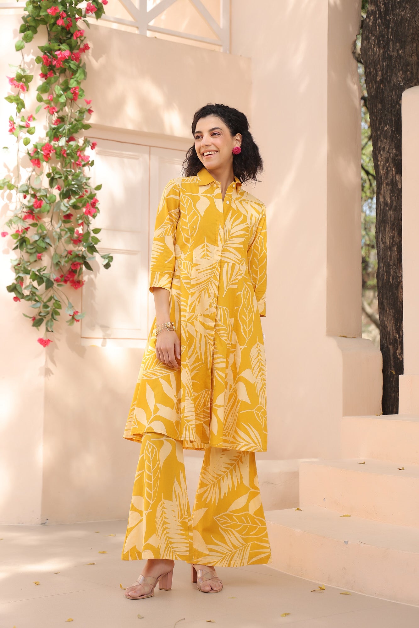 Emberglow Three Piece Cotton Co-ord Set