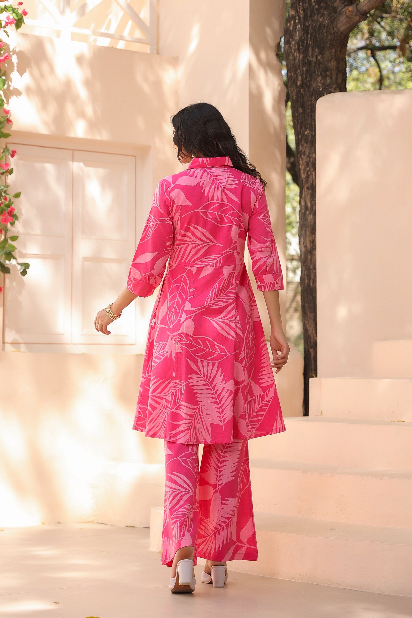 Cinder Three Piece Cotton Co-ord Set
