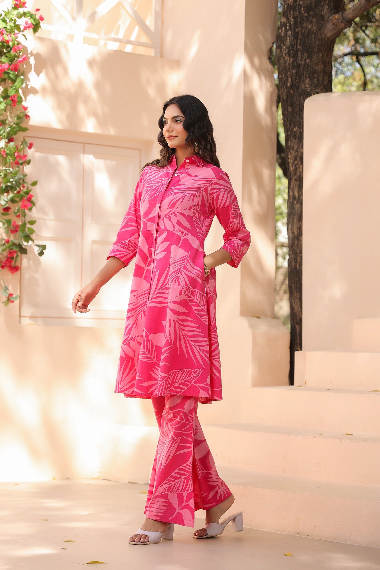 Cinder Three Piece Cotton Co-ord Set