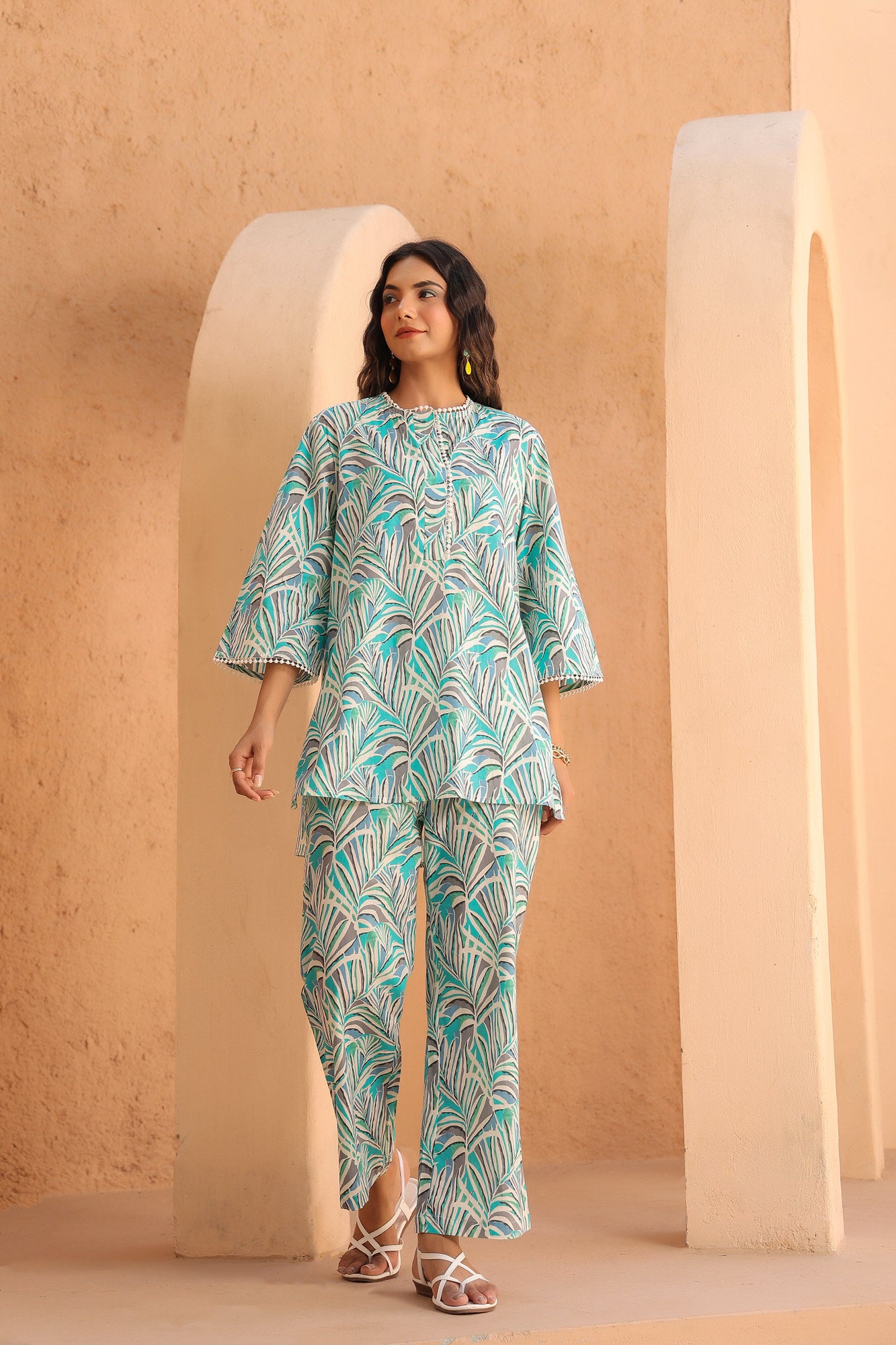 Serene Cotton Co-ord Set