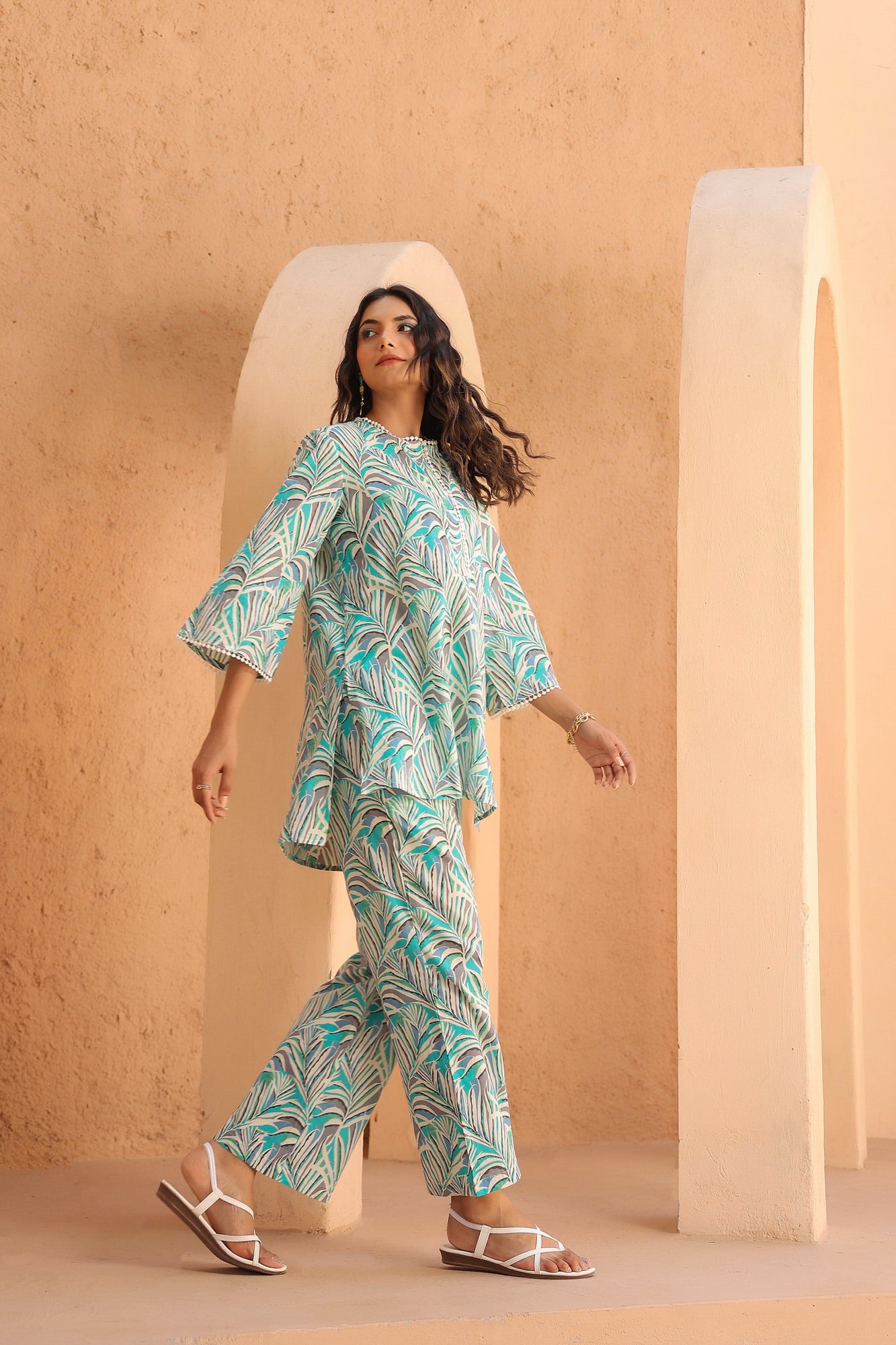 Serene Cotton Co-ord Set