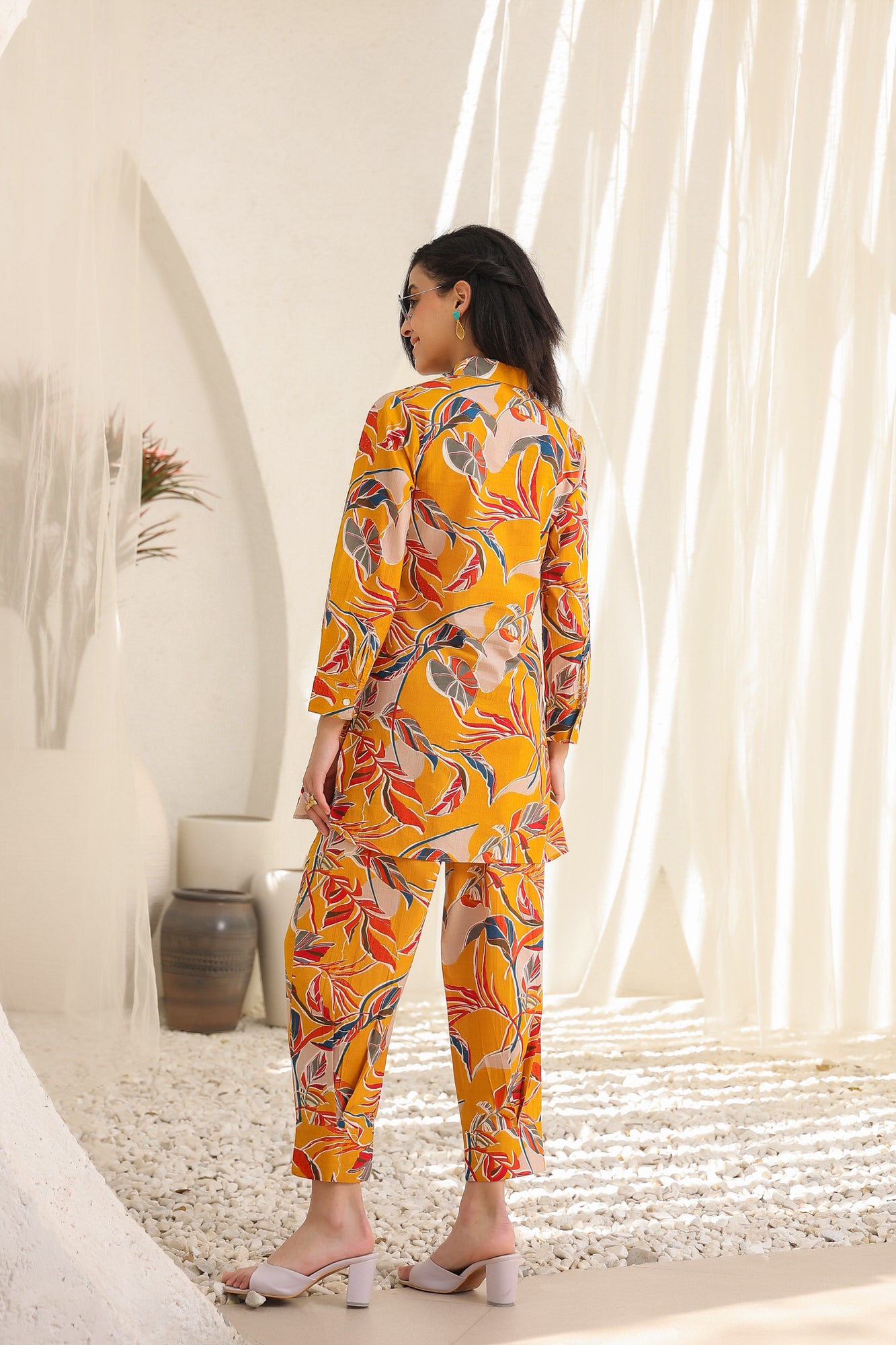 Passion Fruit Cotton Co-ord Set