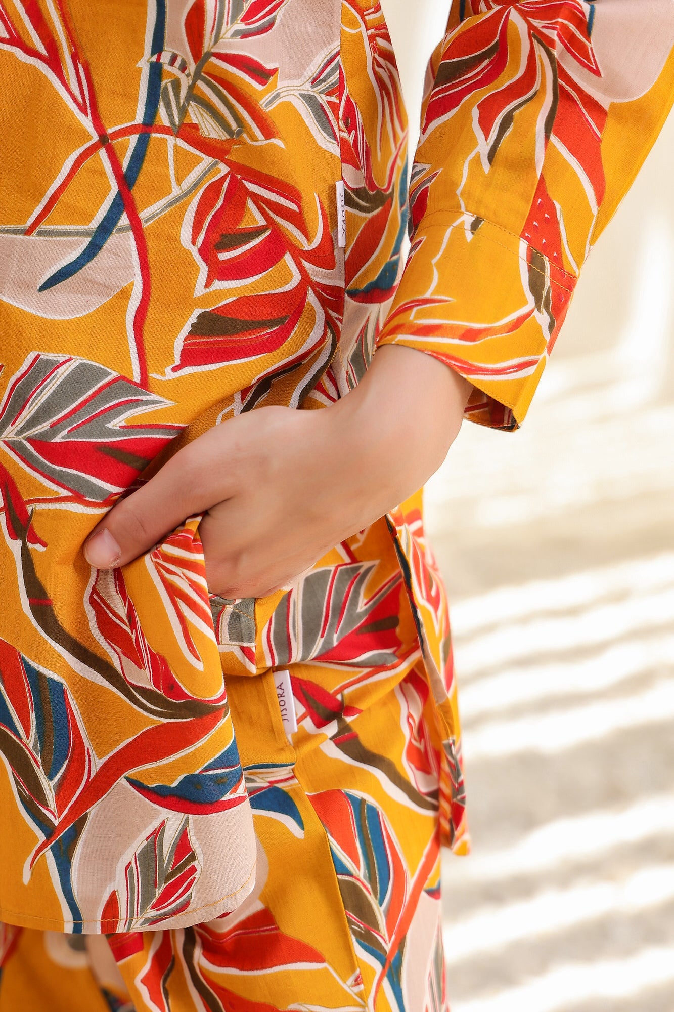 Passion Fruit Cotton Co-ord Set