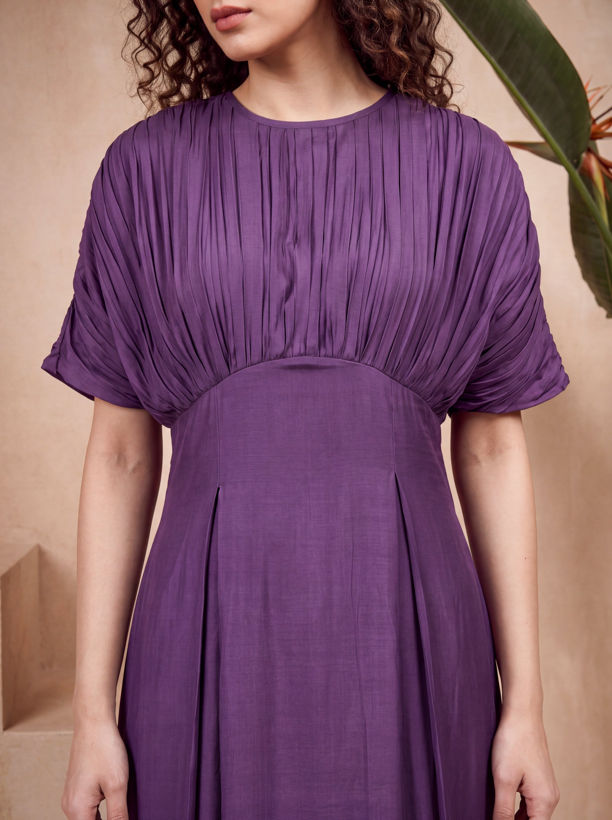 Mulberry Bliss Russian Silk Dress