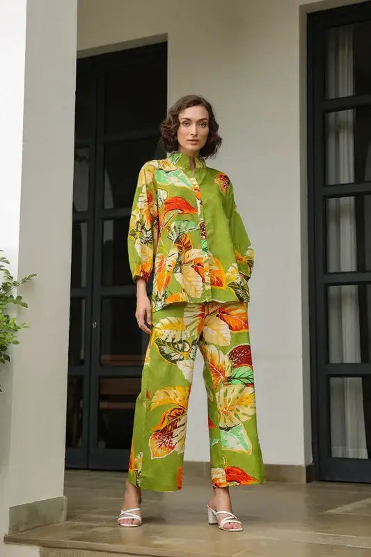 Autumn Canopy Cotton Co-ord Set