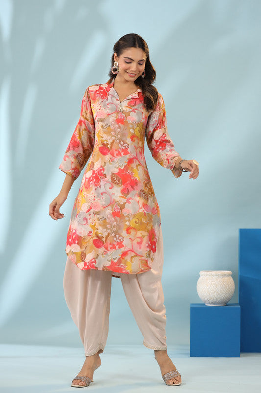 Pastel Prism Russian Silk Co-ord Set