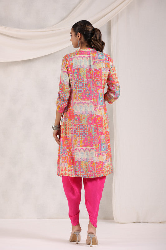 Jaipur Mosaic Rani Russian Silk Co-ord Set