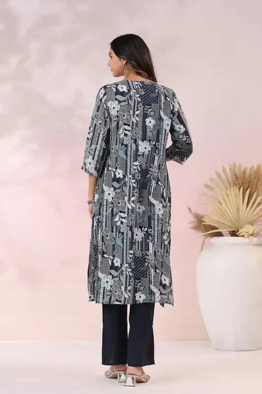 Ink Garden Russian Silk Co-ord Set