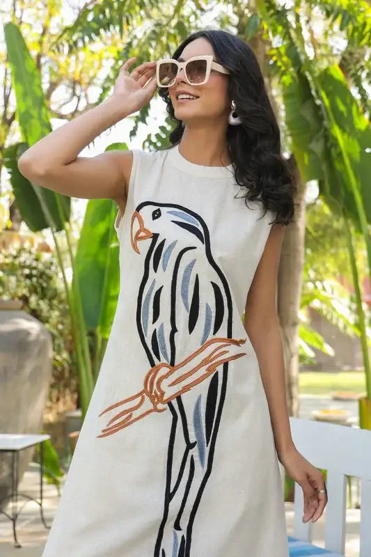 Parrot Whisper Cotton Flex Co-ord Set