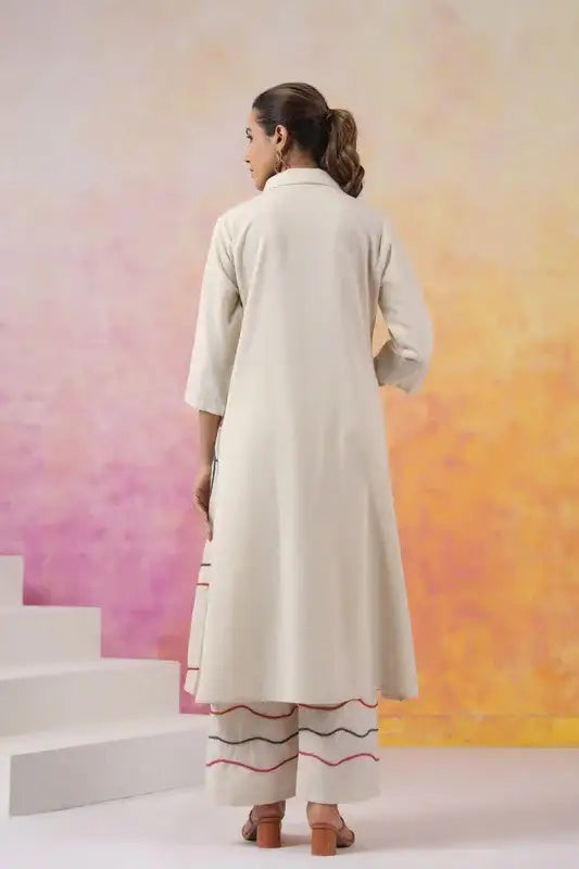 Playful Traces Cotton Flex Co-ord Set