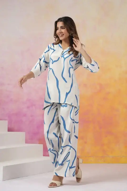 Ocean Drift Russian Silk Co-ord Set