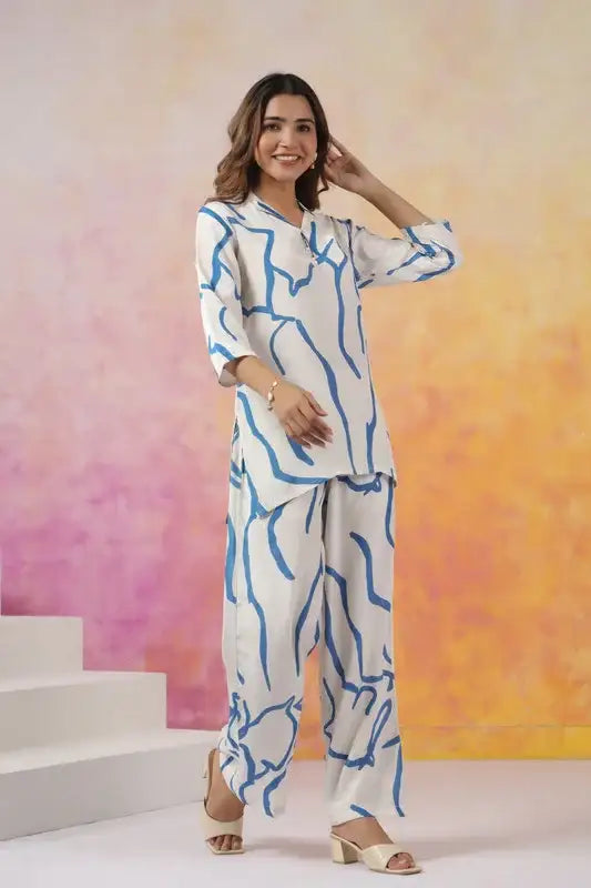 Ocean Drift Russian Silk Co-ord Set