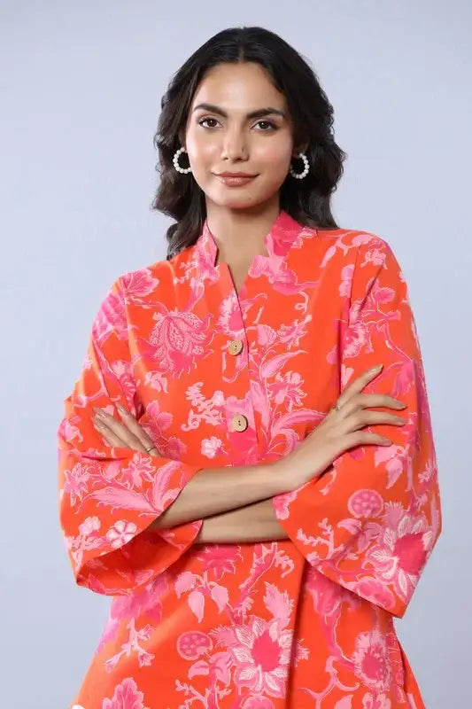 Citrus Blossom Cotton Co-ord Set