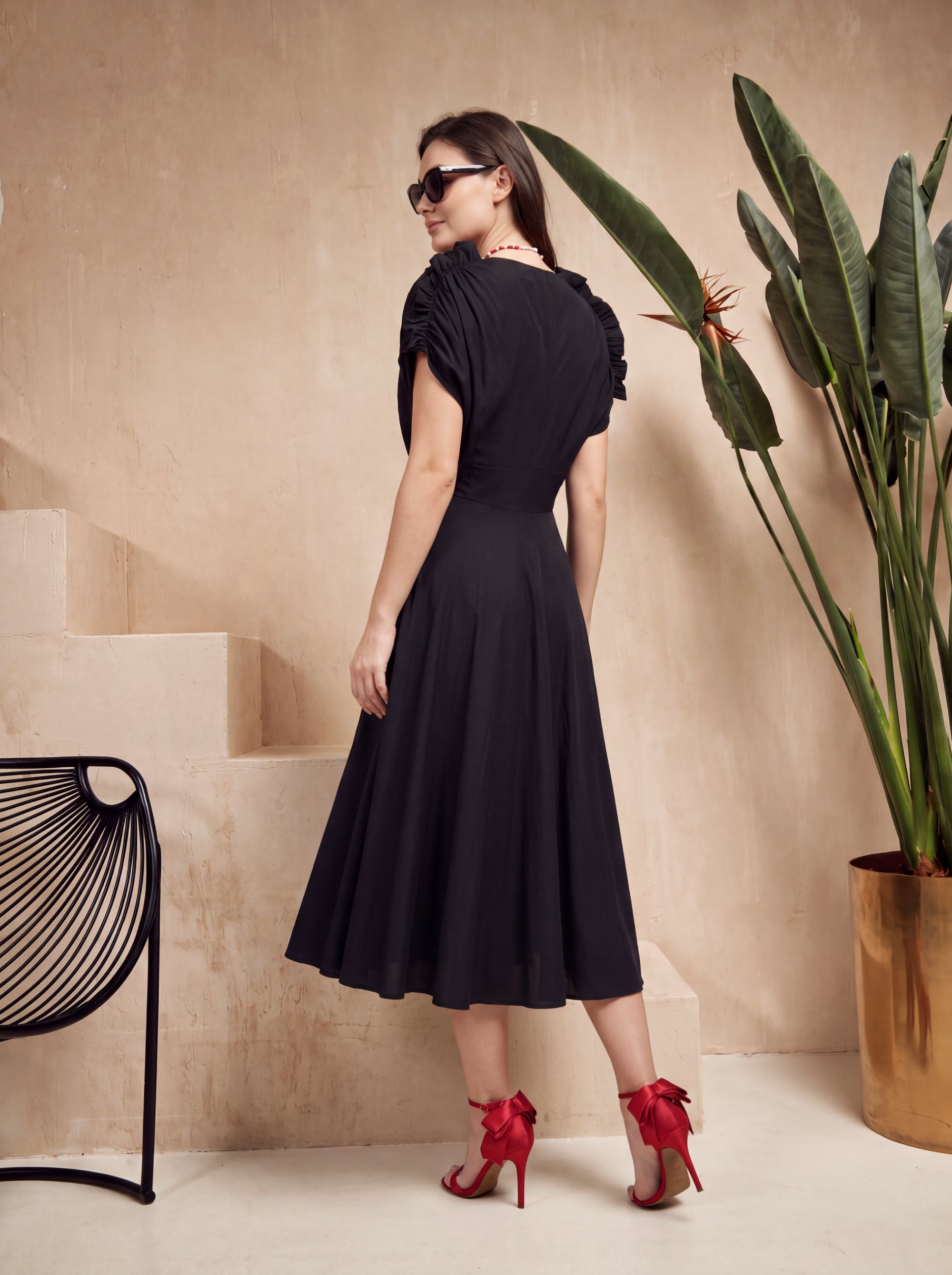 Espresso Martini Russian Silk Dress