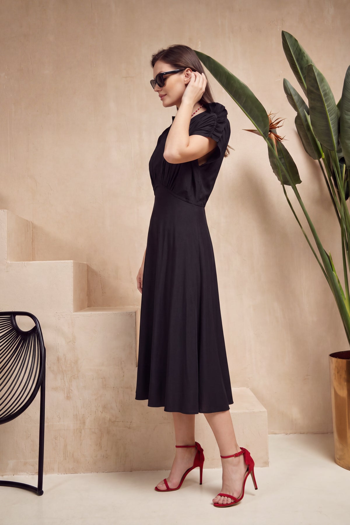 Espresso Martini Russian Silk Dress