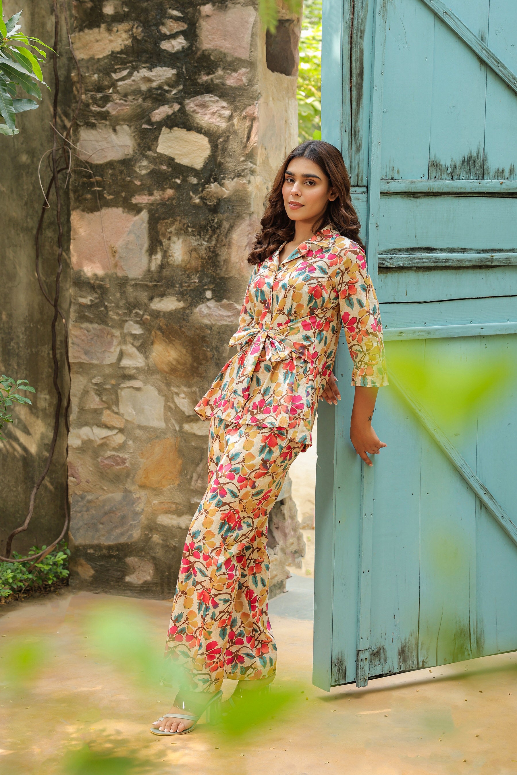 Renaissance Floral Cotton Co-ord Set