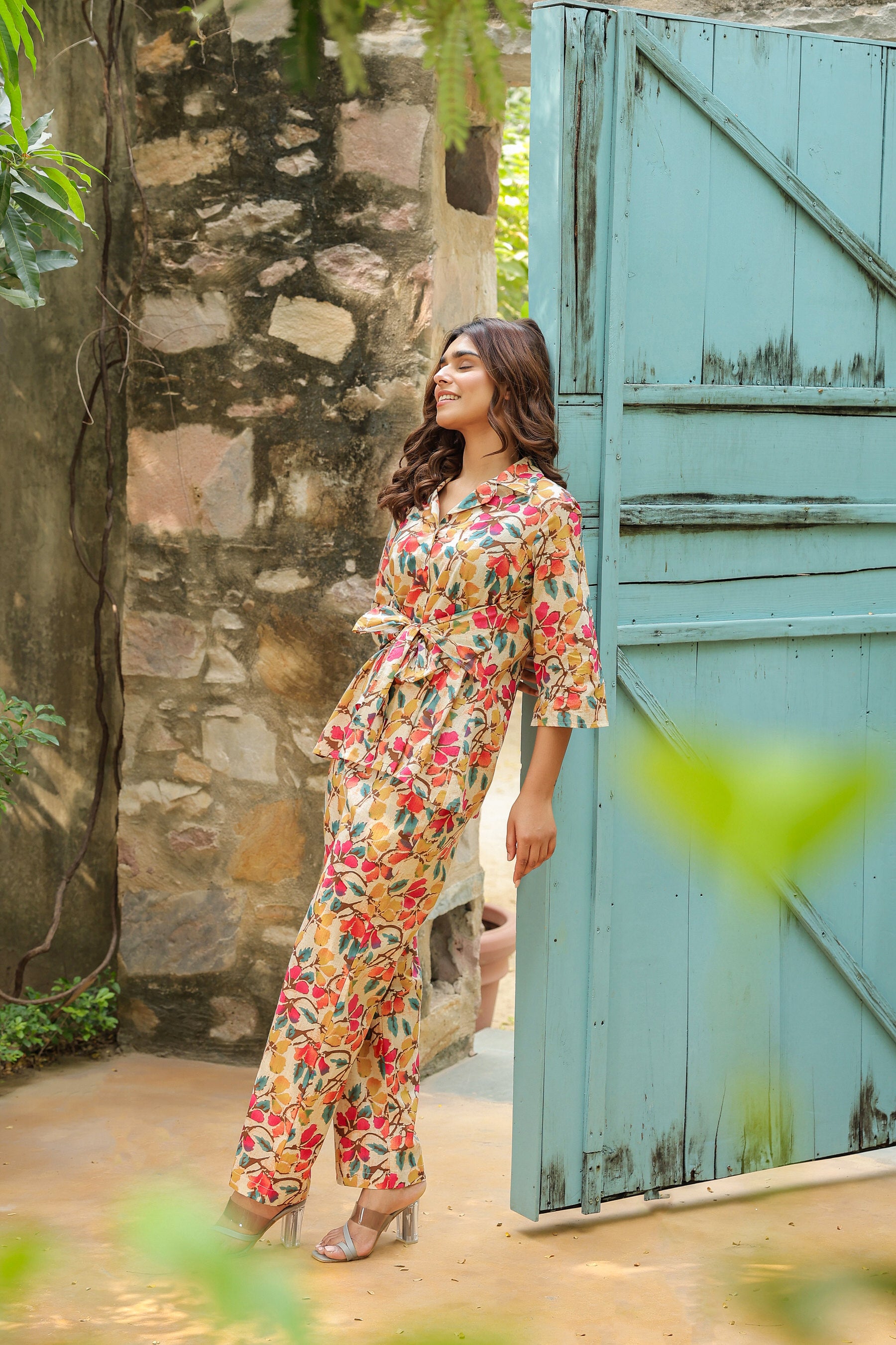 Renaissance Floral Cotton Co-ord Set