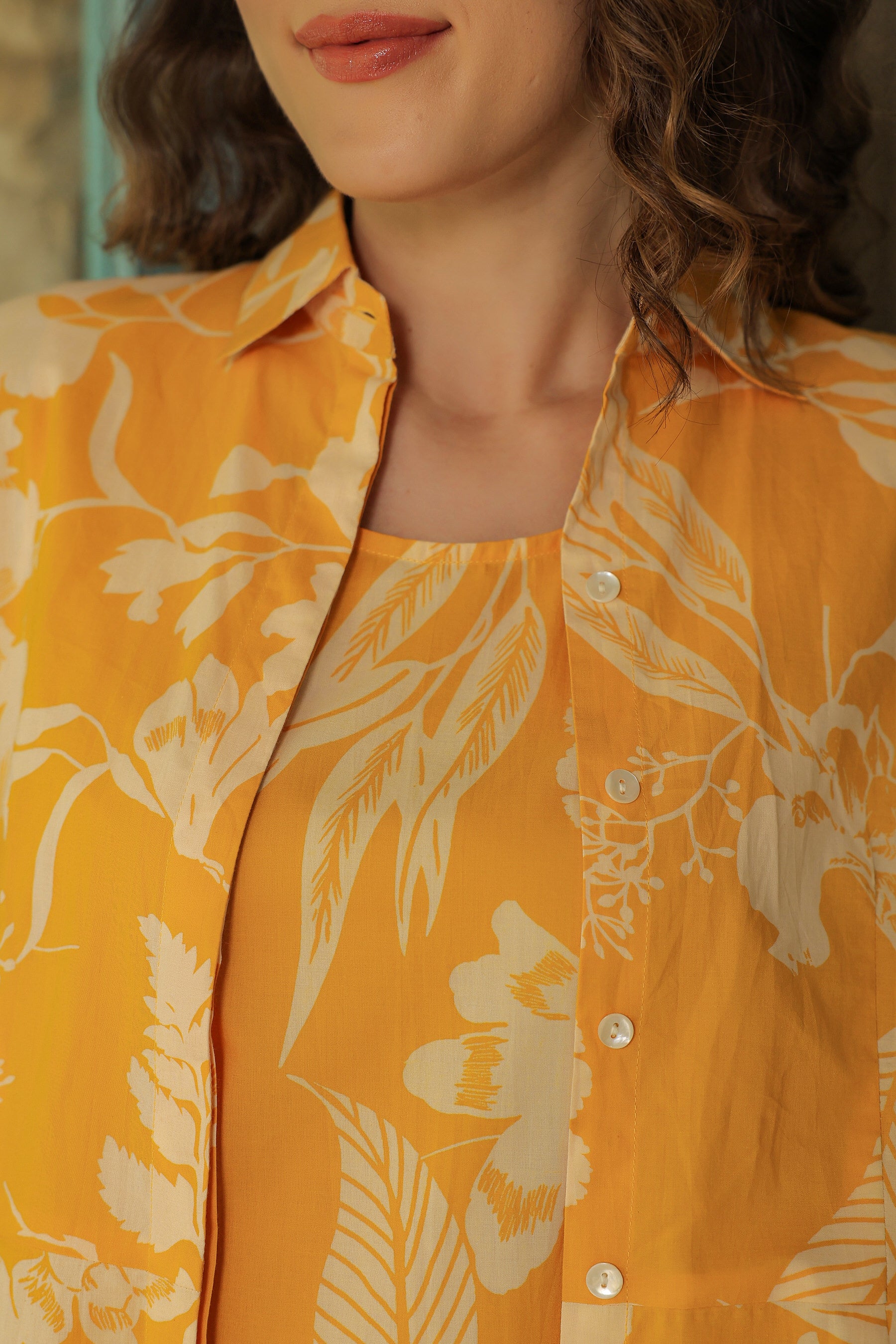 Honeybee Harmony Three Piece Cotton Co-ord Set