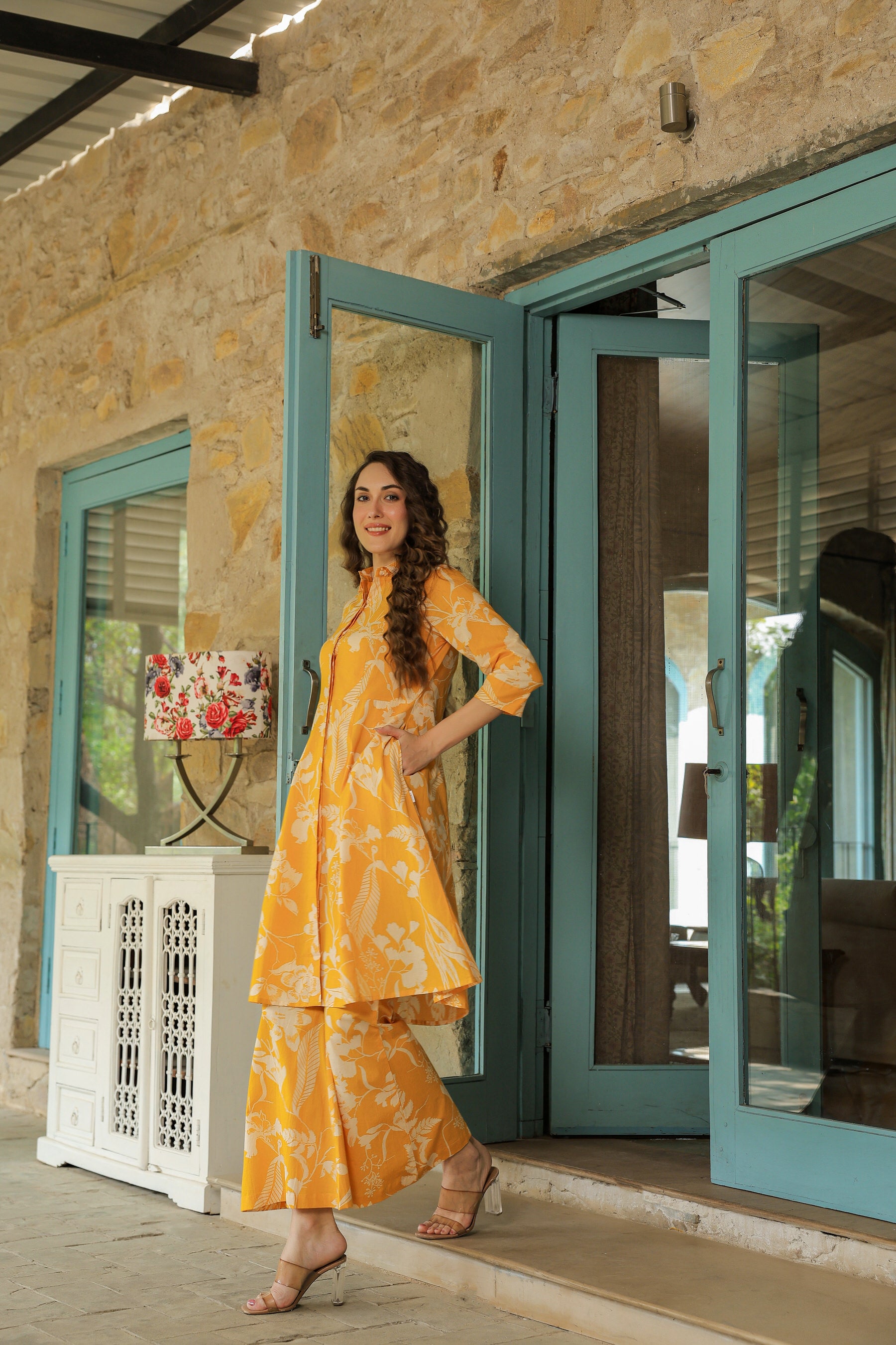 Honeybee Harmony Three Piece Cotton Co-ord Set