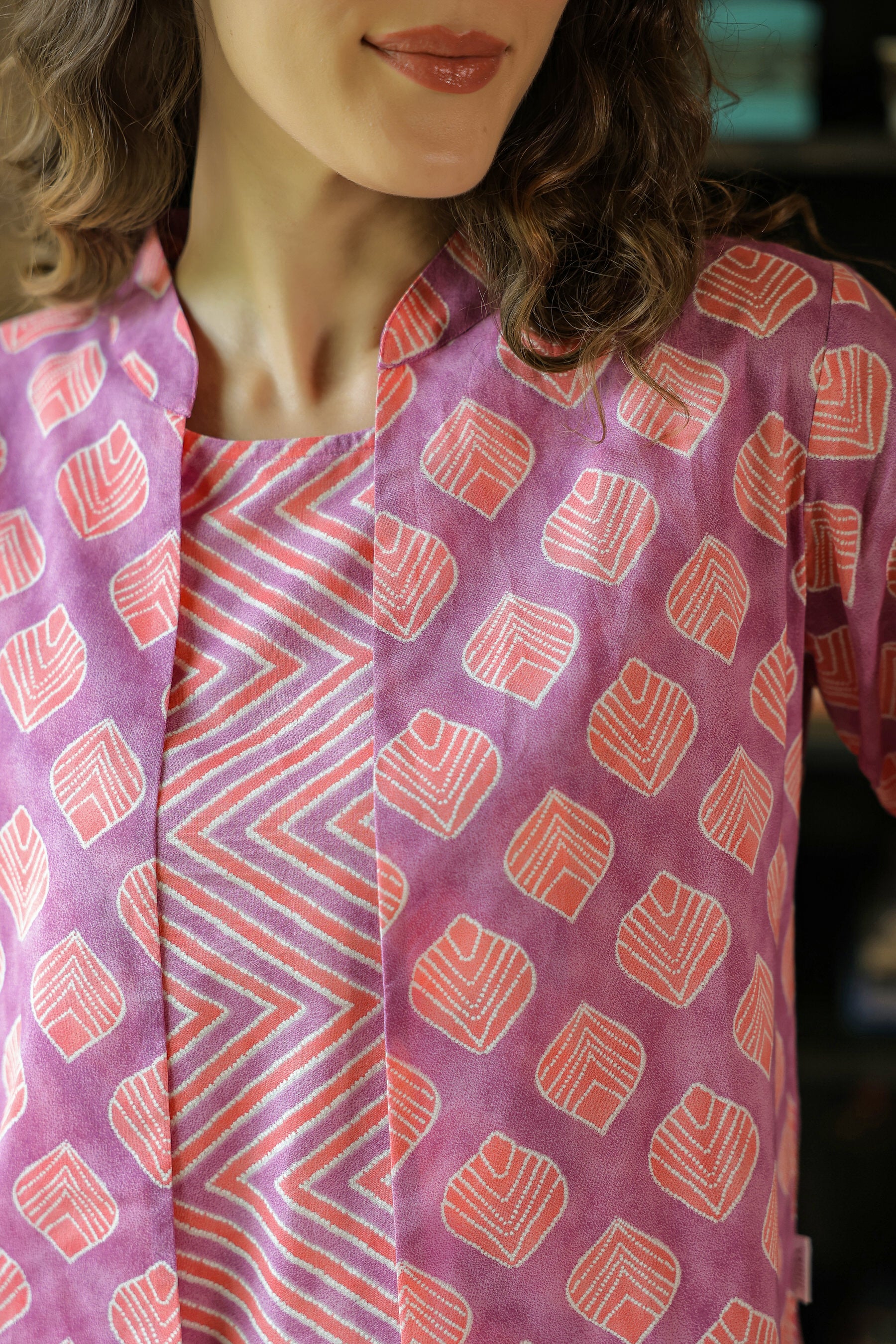 Mimosa Delight Three Piece Cotton Set