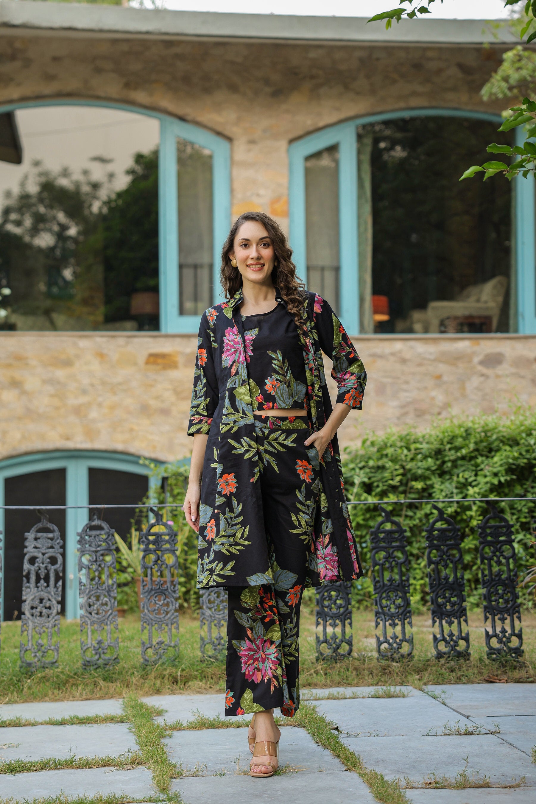 Nightshade Meadow Cotton Co-ord Set