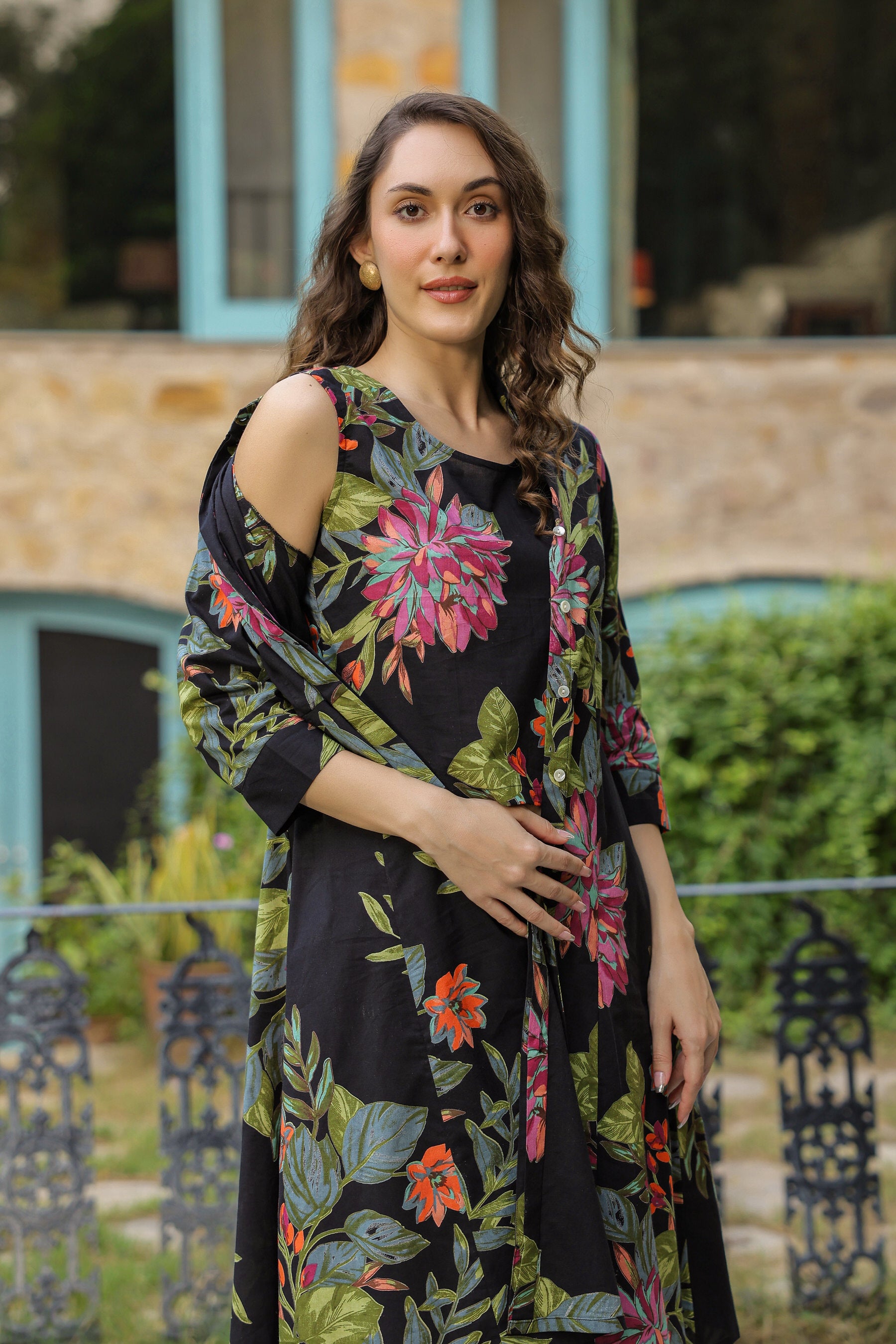 Nightshade Meadow Cotton Co-ord Set